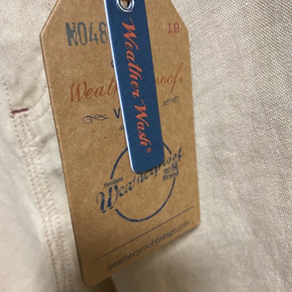 WEATHERPROOF VINTAGE Men's Solid Linen Rayon Flat Front Shorts 9” Inseam-SZ 32 - Picture 3 of 7